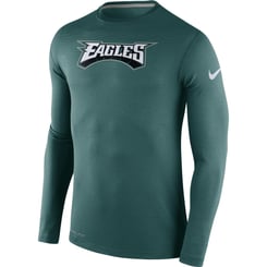 ... Philadelphia Eagles Stadium Touch Long Sleeve Performance T-Shirt