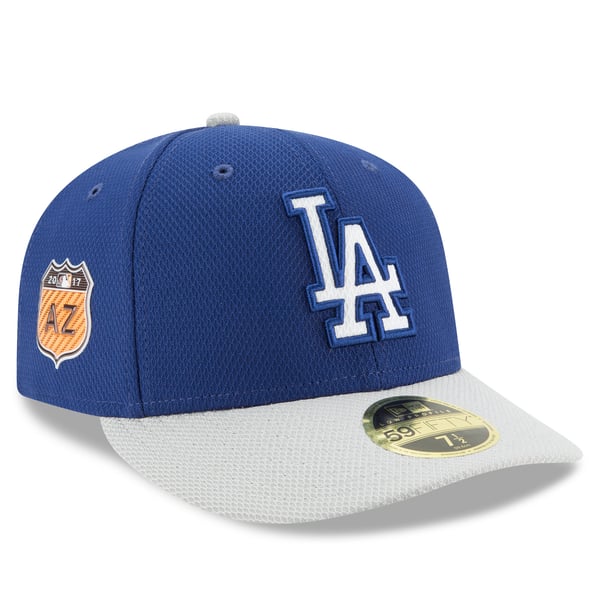 dodgers training hat