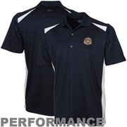 Greg Norman 2011 PGA Championship Navy Blue Performance Jersey Color Block Polo