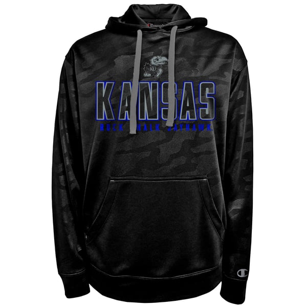 black polyester hoodie