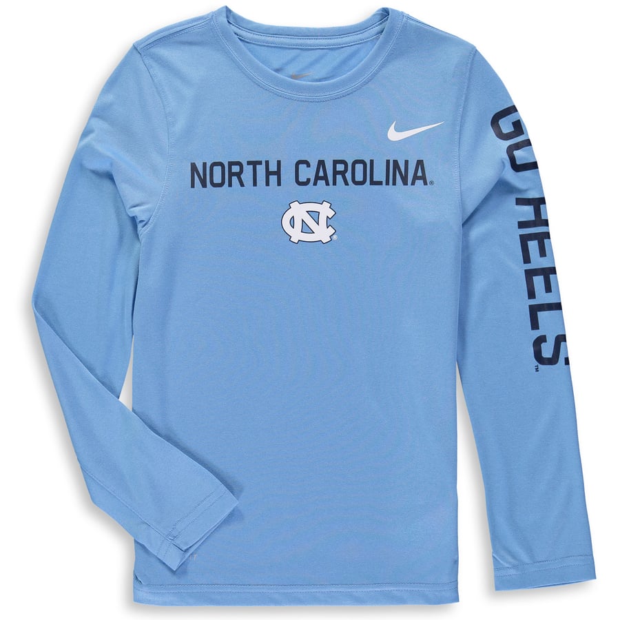 carolina blue long sleeve shirt