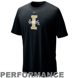 unknown Nike Idaho Vandals Black Legend Logo Performance T-shirt