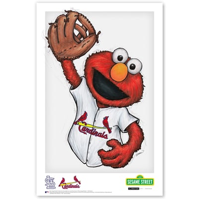  St. Louis Cardinals 11" x 17" Sesame Street Poster Print