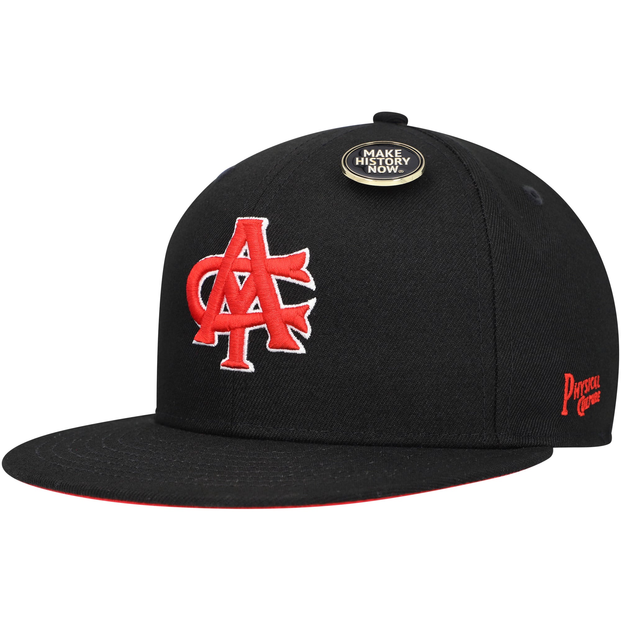 Casquette ajustée Black 12 Streeters Fives pour hommes
