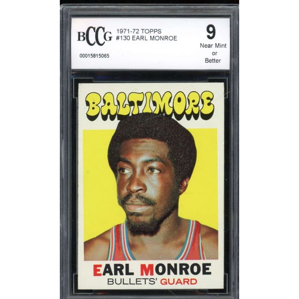 Earl Monroe Memorabilia, Autographed Earl Monroe Collectibles 