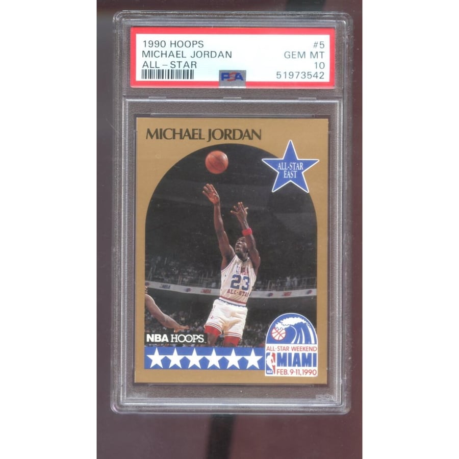 PSA10 Jordan 1991 All Star ブルズ ジョーダン 幼 NBA 売買された 