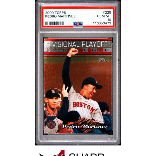 Pedro Martinez Autographed Trading Cards, Signed Pedro Martinez 