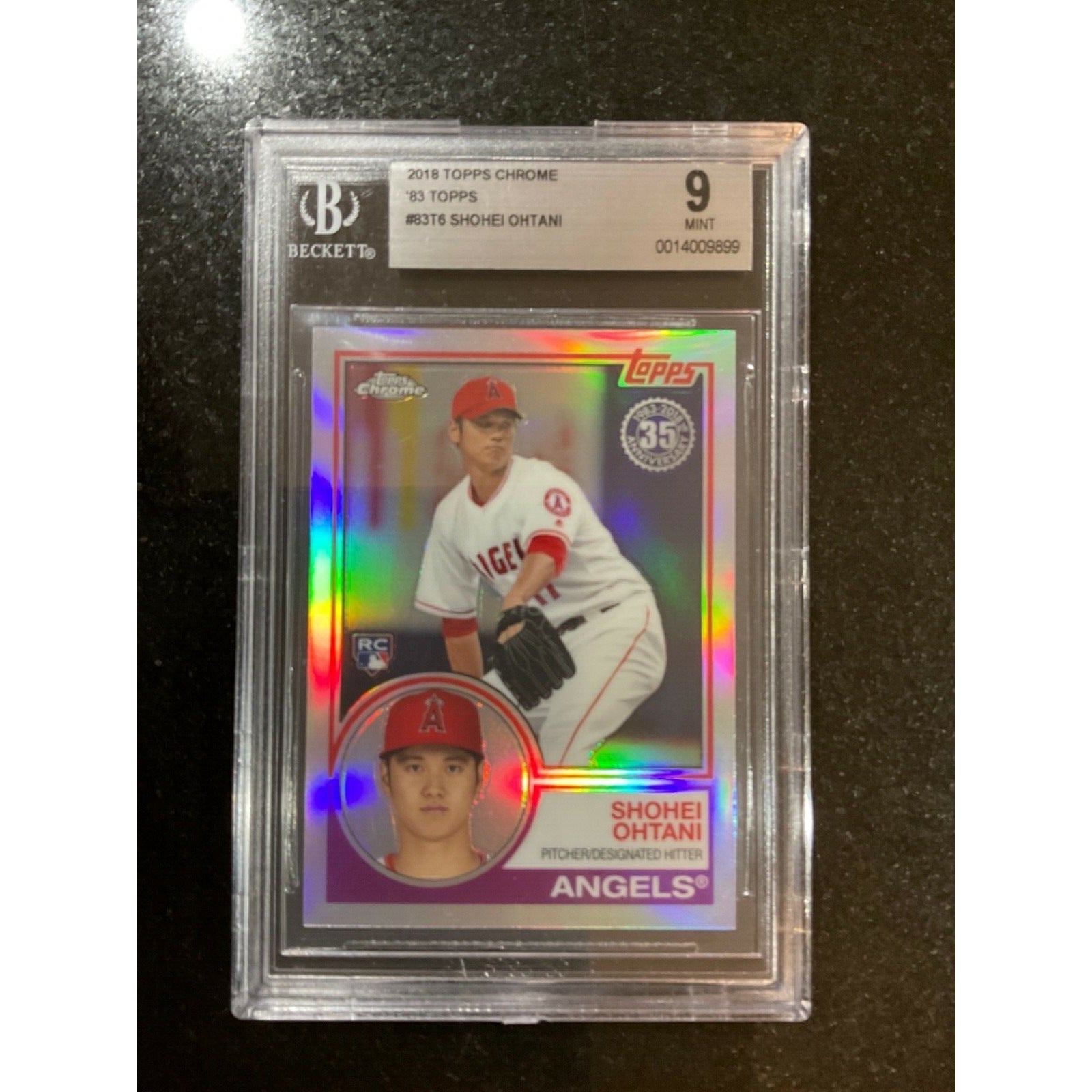 2018 Topps Chrome Ohtani RC 大谷 翔平 【公式通販】