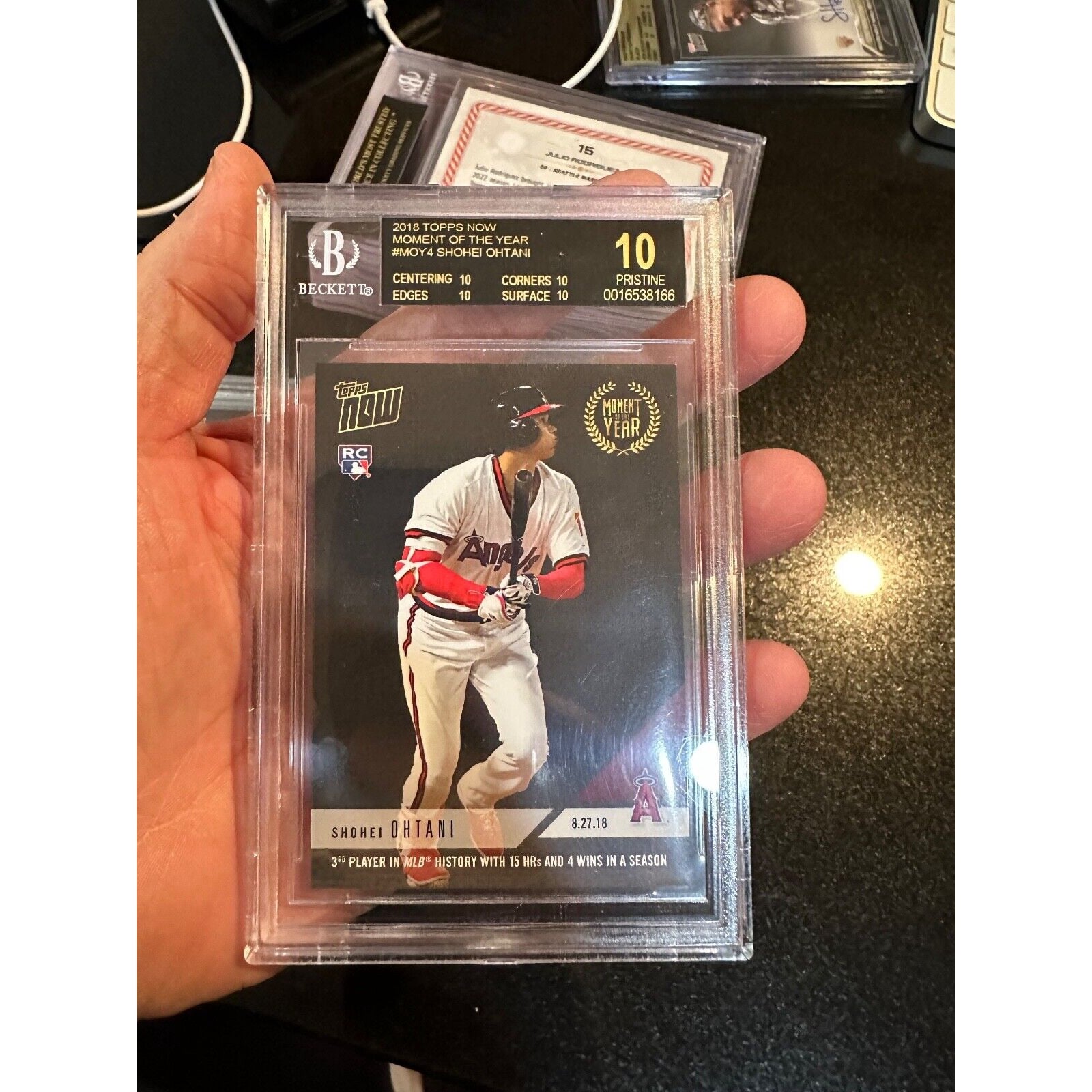 送料無料】Topps NOW 2018 MOMENT OF THE WEEK 大谷翔平 ベーブルース 