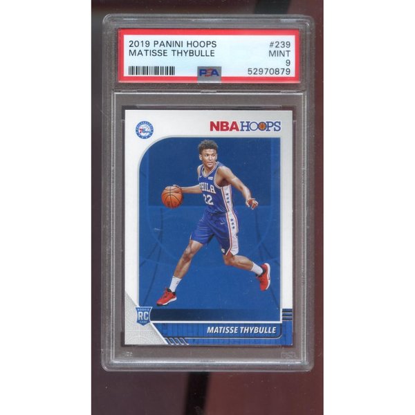 2019-00 Panini Hoops #239 Matisse Thybulle ROOKIE RC PSA 9 Graded 