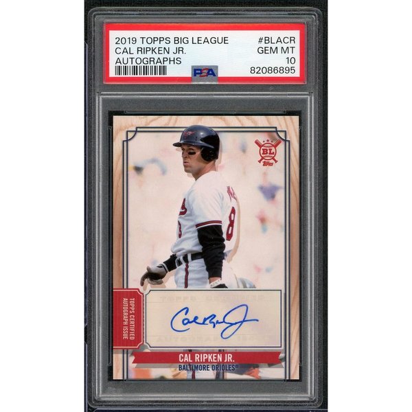 Cal Ripken Jr. Autographed Autographed Cards, Signed Cal Ripken Jr 