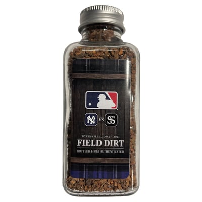 2021 New York Yankees vs. Chicago White Sox Game in Dyersville, Iowa - Game-Used Dirt Jar
