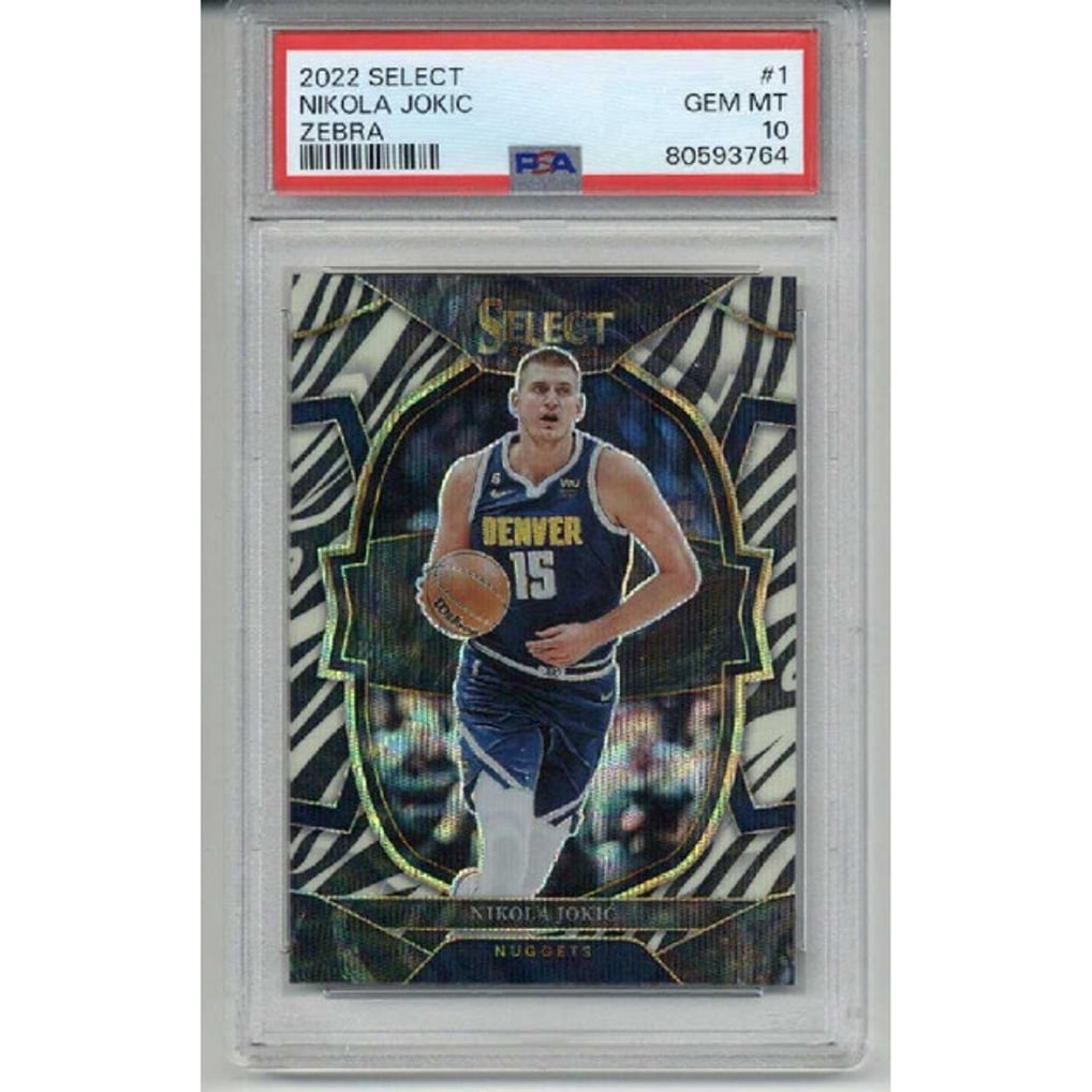 how rare are select zebra cards Joe Burrow 2020 Panini Die Cut Rookie Card #346 (PSA Mint 2022 Panini Select Zebra #1