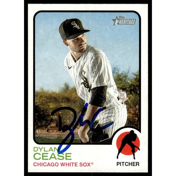 Autographed Dylan Cease Trading Cards, Autographed Trading Cards 