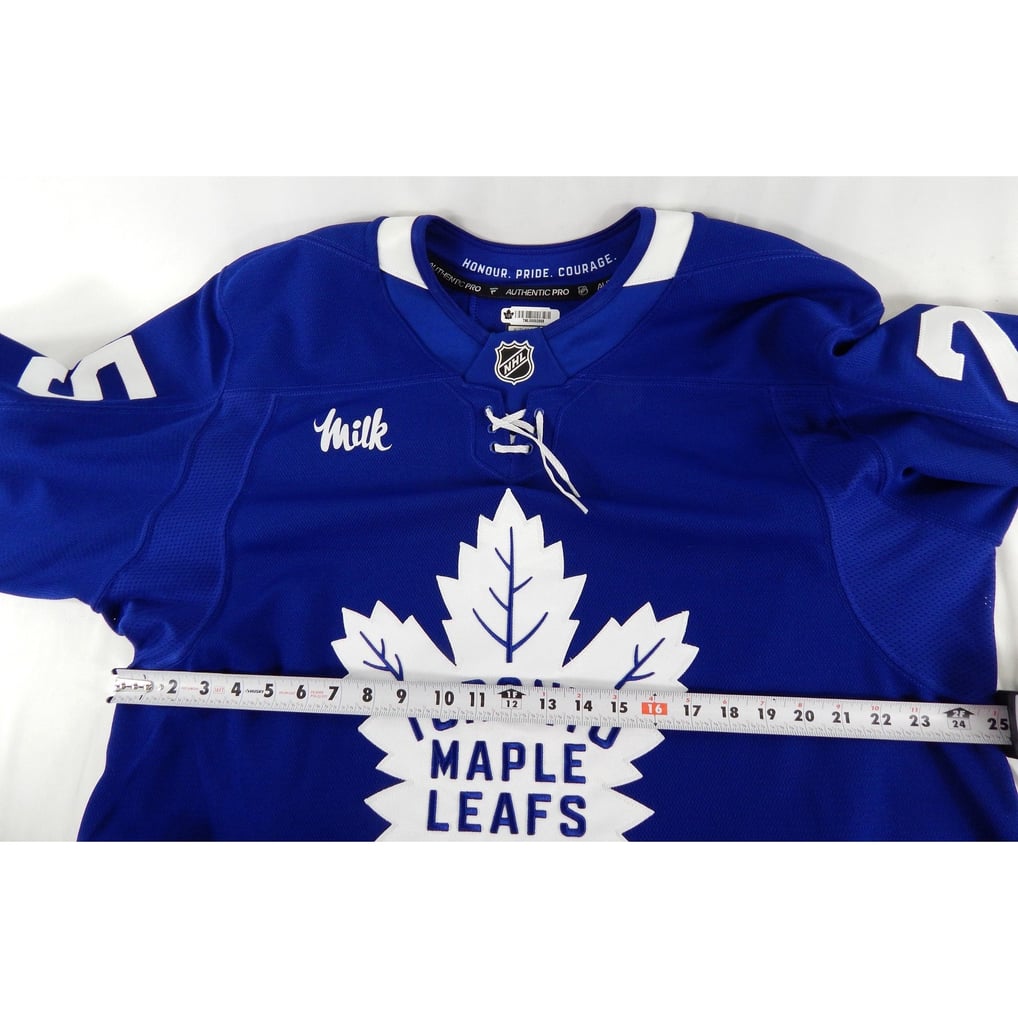 2024-25 Toronto Maple Leafs Conor Timmins #25 Game Used Blue Jersey Set ...