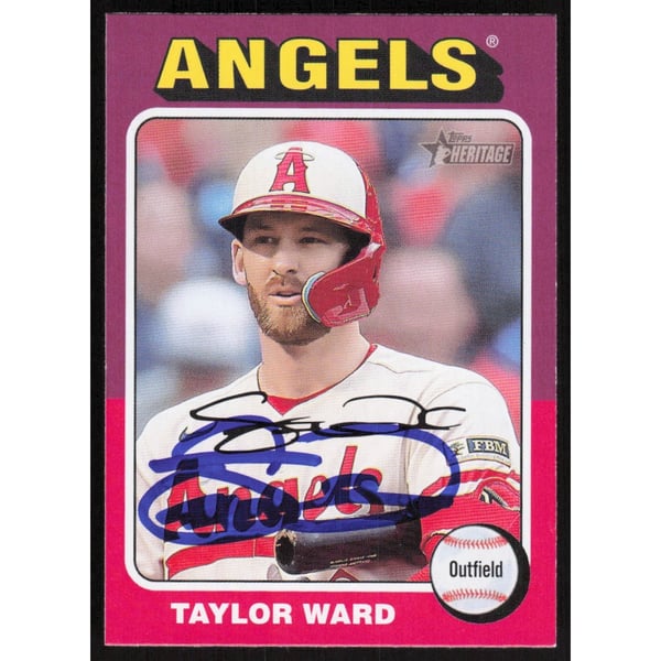 Taylor Ward Autographed Trading Cards, Signed Taylor Ward 
