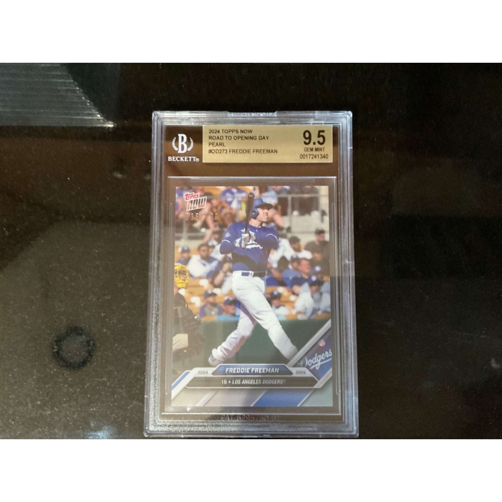 0 Road Opening Day Topps Now to BGS NOW Card To Gold 9.5 Foil #31 