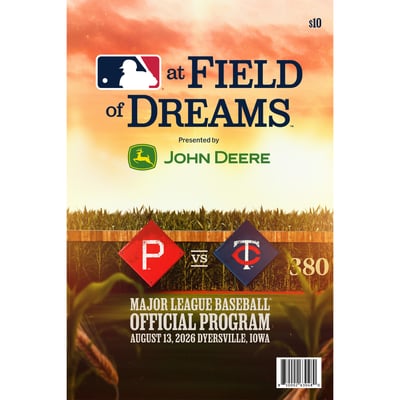 2026 MLB Field of Dreams Game Official Program