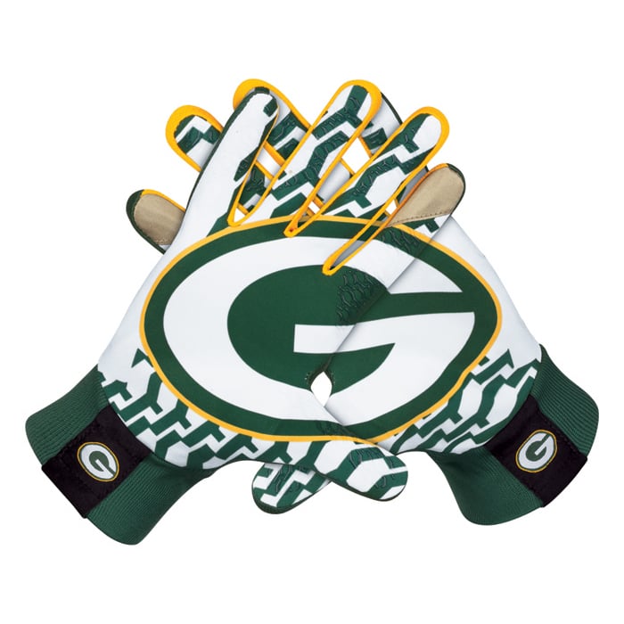 Nike Green Bay Packers Stadium Gloves Green
