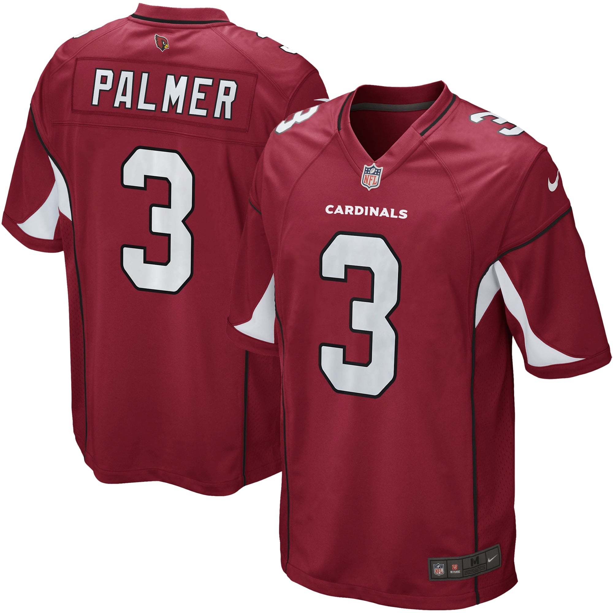 Nike Carson Palmer Arizona Cardinals Cardinal Game Jersey