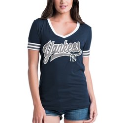 T-Shirt 5th & Ocean New York Yankees - Femme, Brillant, Marine - Neuf Avec étiquettes (NWT)
