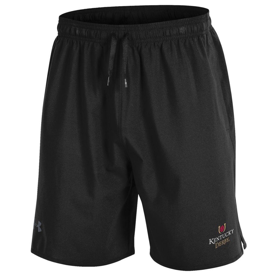 Men's Under Armour Black Kentucky Derby Qualifier Performance Shorts