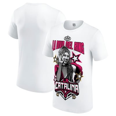 La Catalina AAA La Diva Del Ring T-Shirt - Black