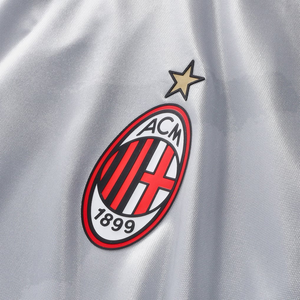 AC Milan x Slam Jam Trikot - Langarm - Silber