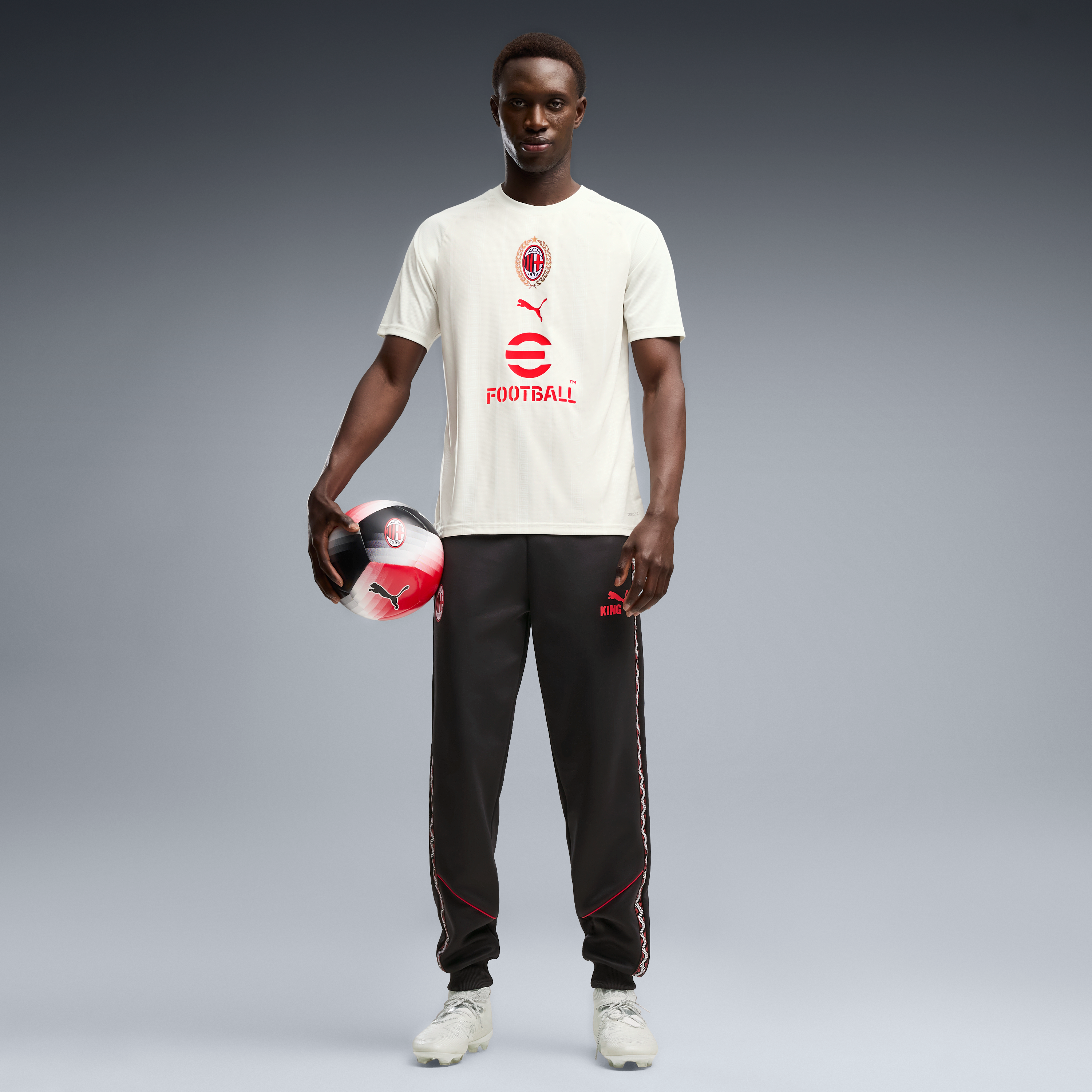 Men's Puma Cream AC Milan 2026/27 Pre-Match Top