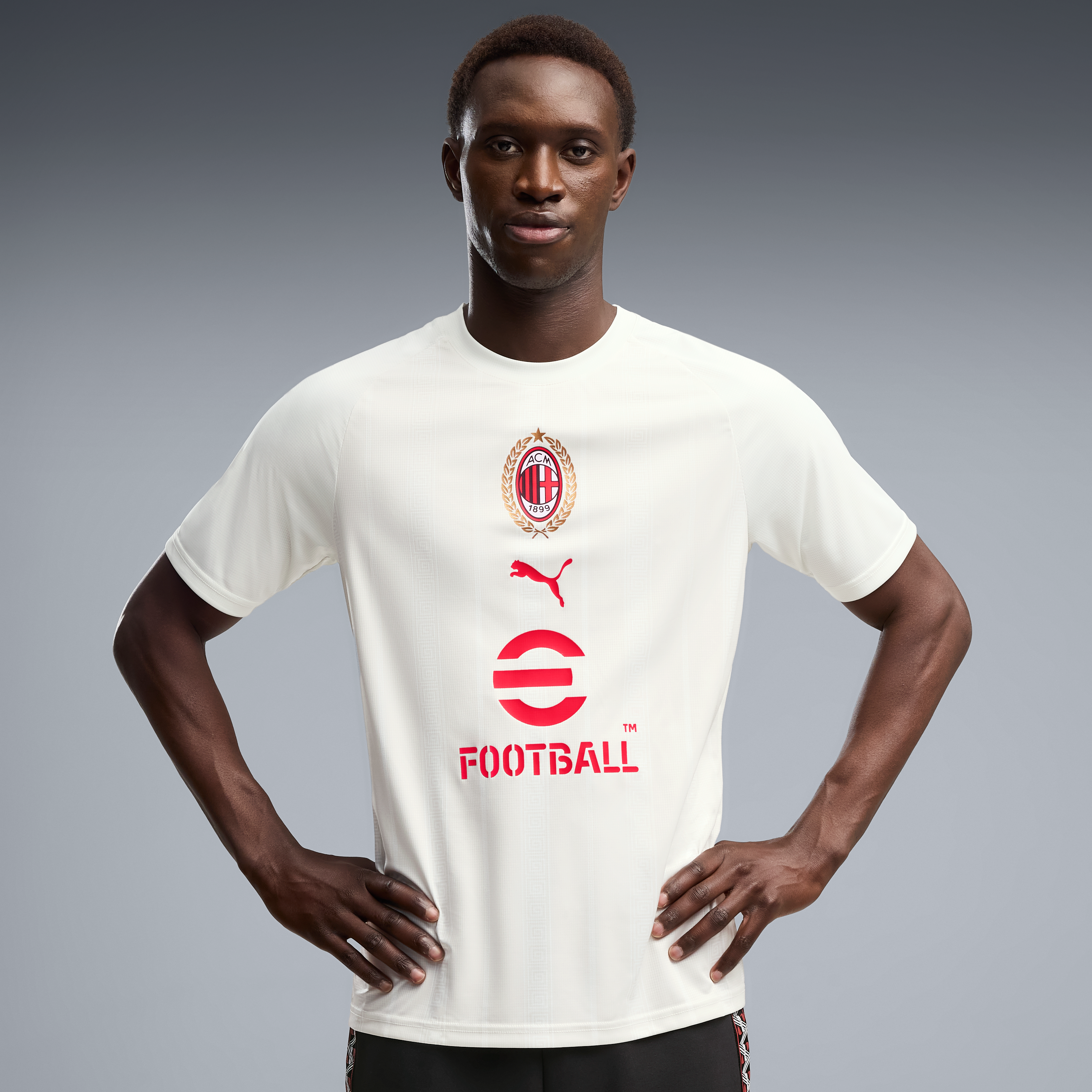 Men's Puma Cream AC Milan 2026/27 Pre-Match Top