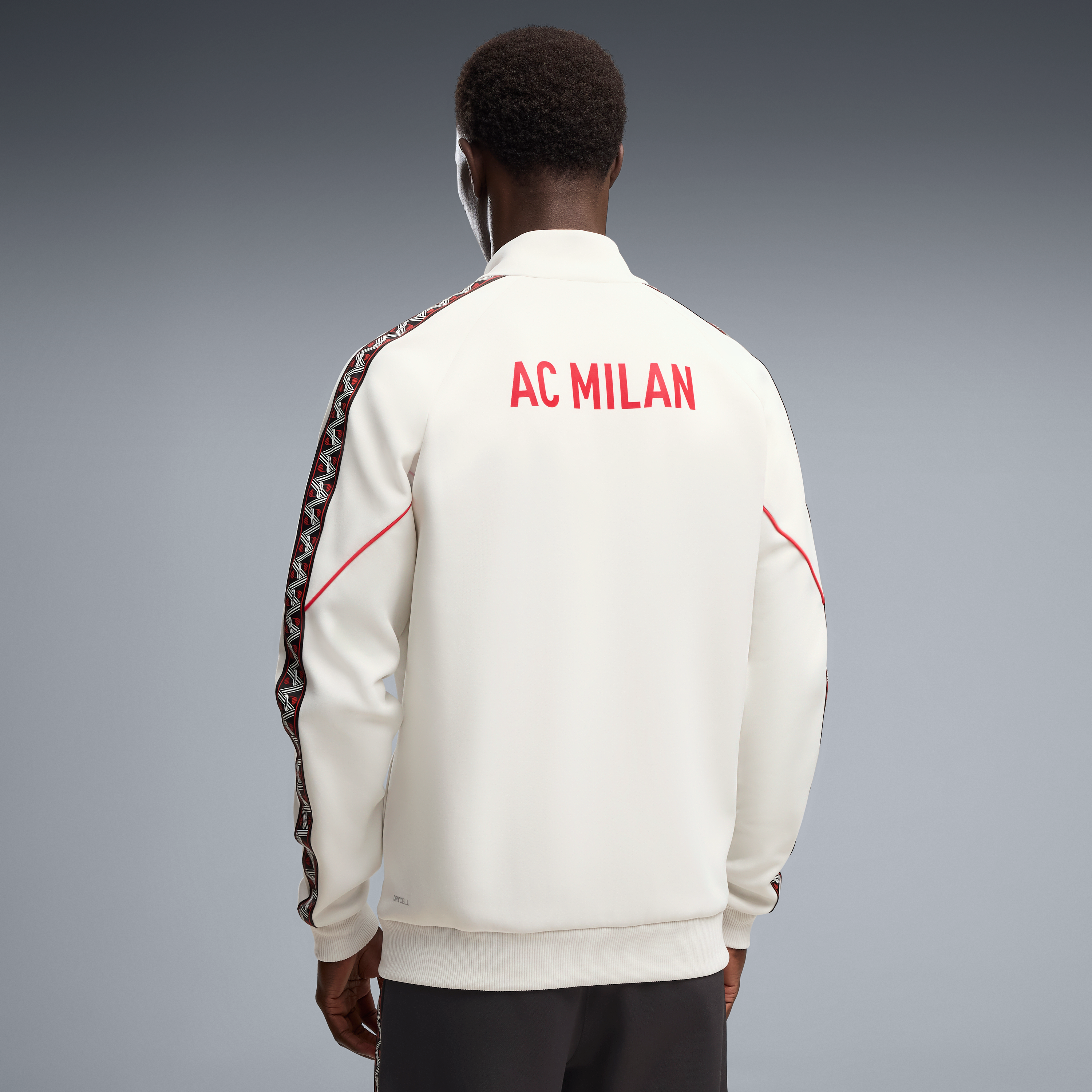 Men's Puma Cream AC Milan King Anthem dryCELL Full-Zip Jacket