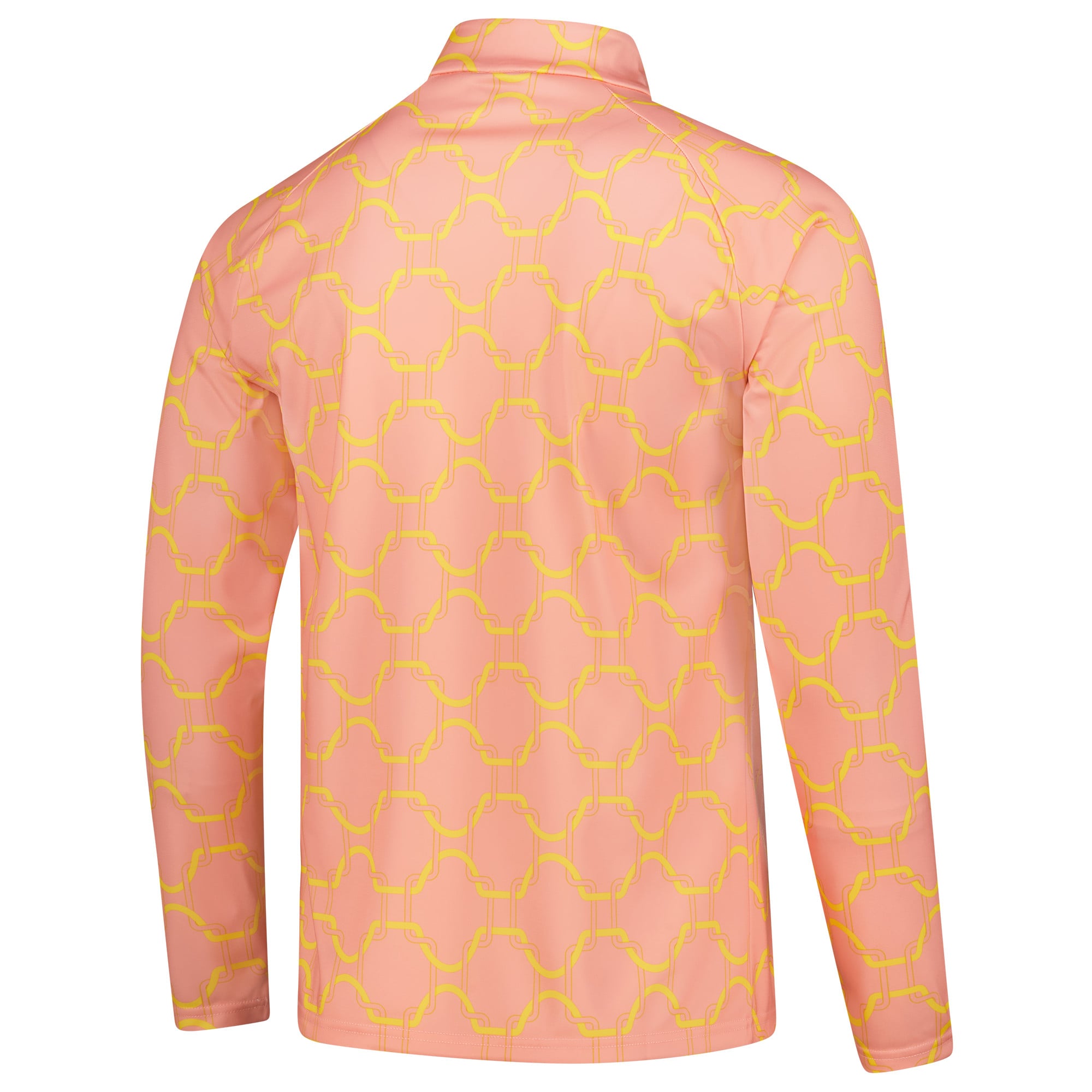 Haut d'avant-match Puma orange clair AC Milan 2025/26 dryCell à fermeture éclair quart de tour pour homme