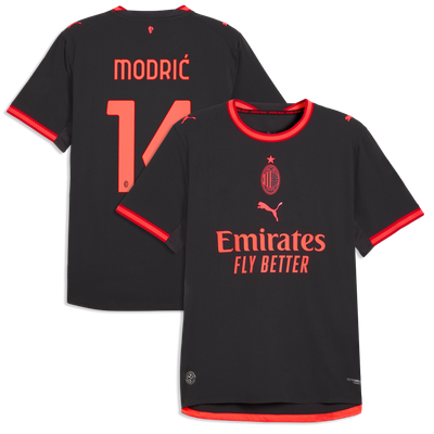 Luka Modrić AC Milan Puma 2026/27 Third On-Field Authentic Jersey - Gray
