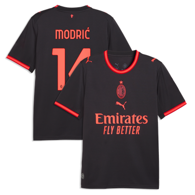 Luka Modrić AC Milan Puma 2026/27 Third Replica Jersey - Gray