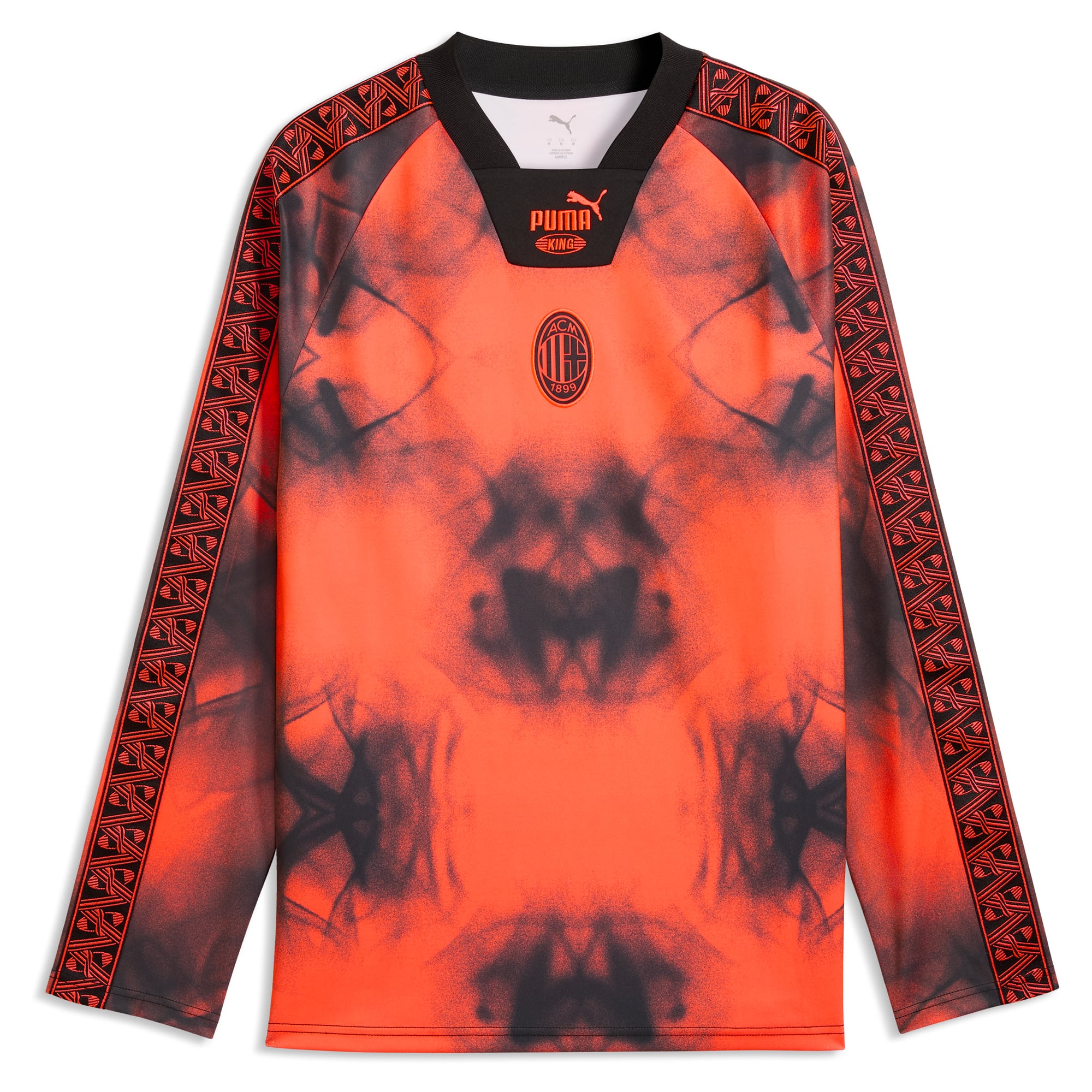 Men's Puma  Red AC Milan 2026/27 King Long Sleeve Fashion Jersey