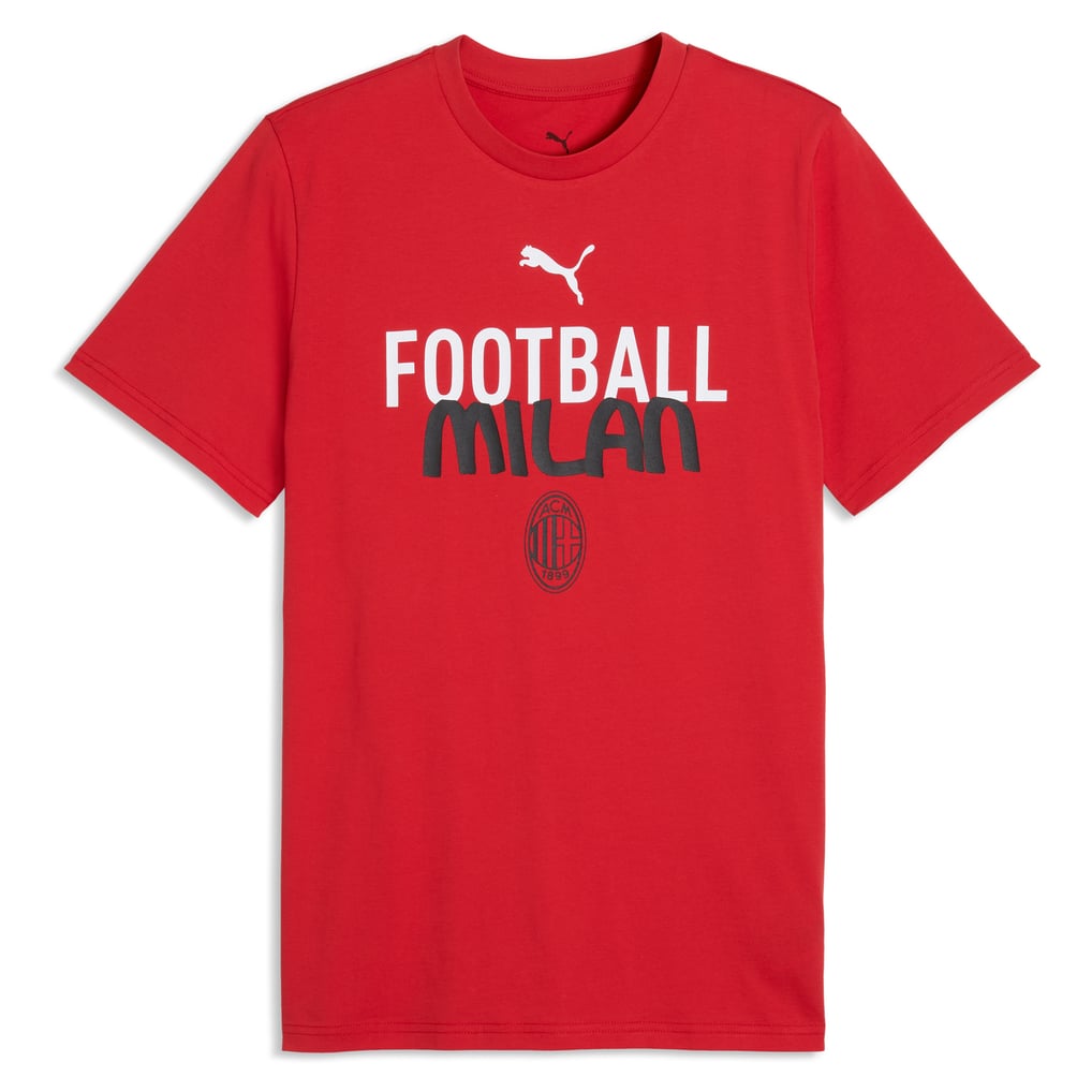  AC Milan Puma ftblCulture T-Shirt - Red