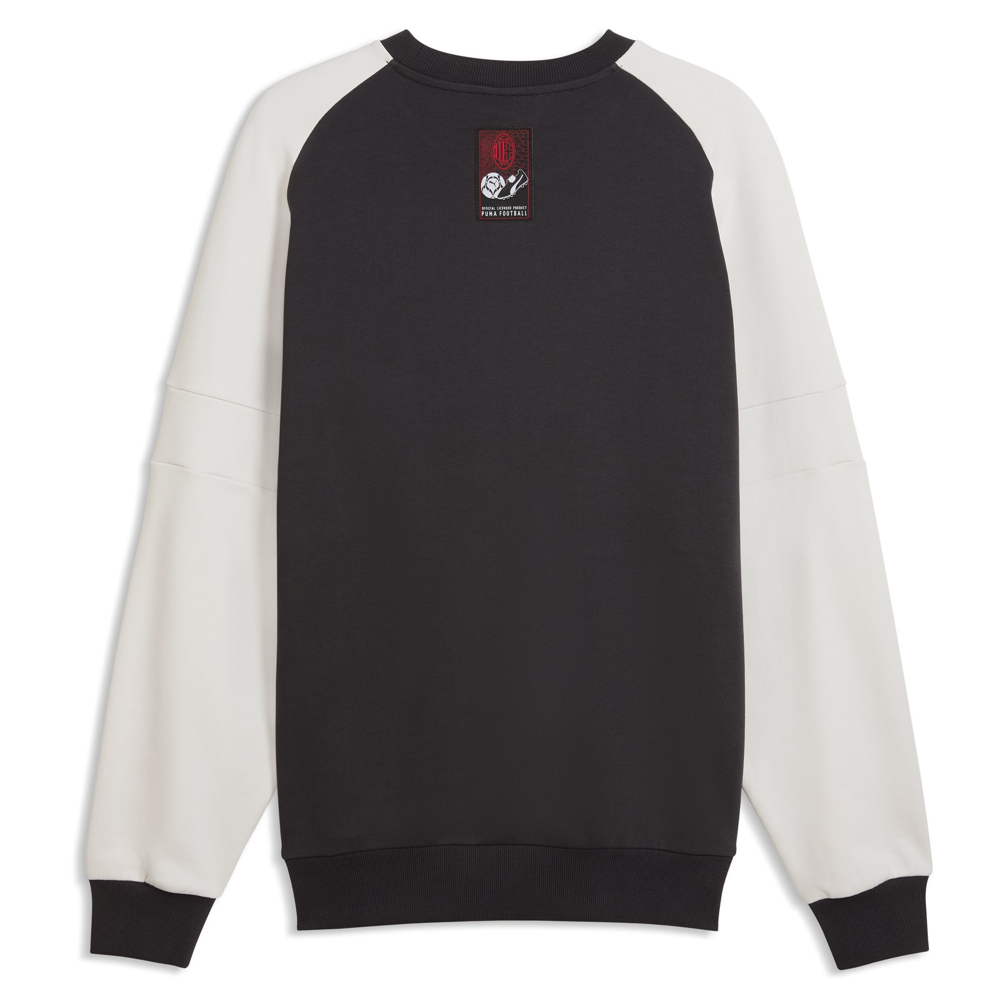 Men's Puma White/Black AC Milan ftblCulture Relaxed Sweatshirt