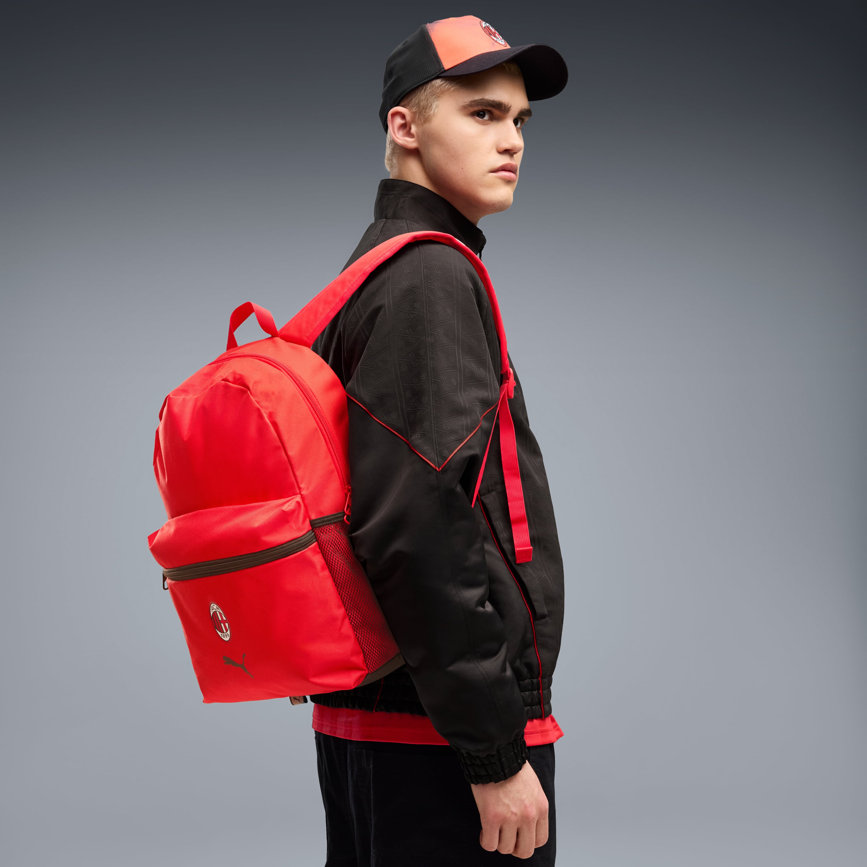 Puma AC Milan Essentials Soccer Backpack