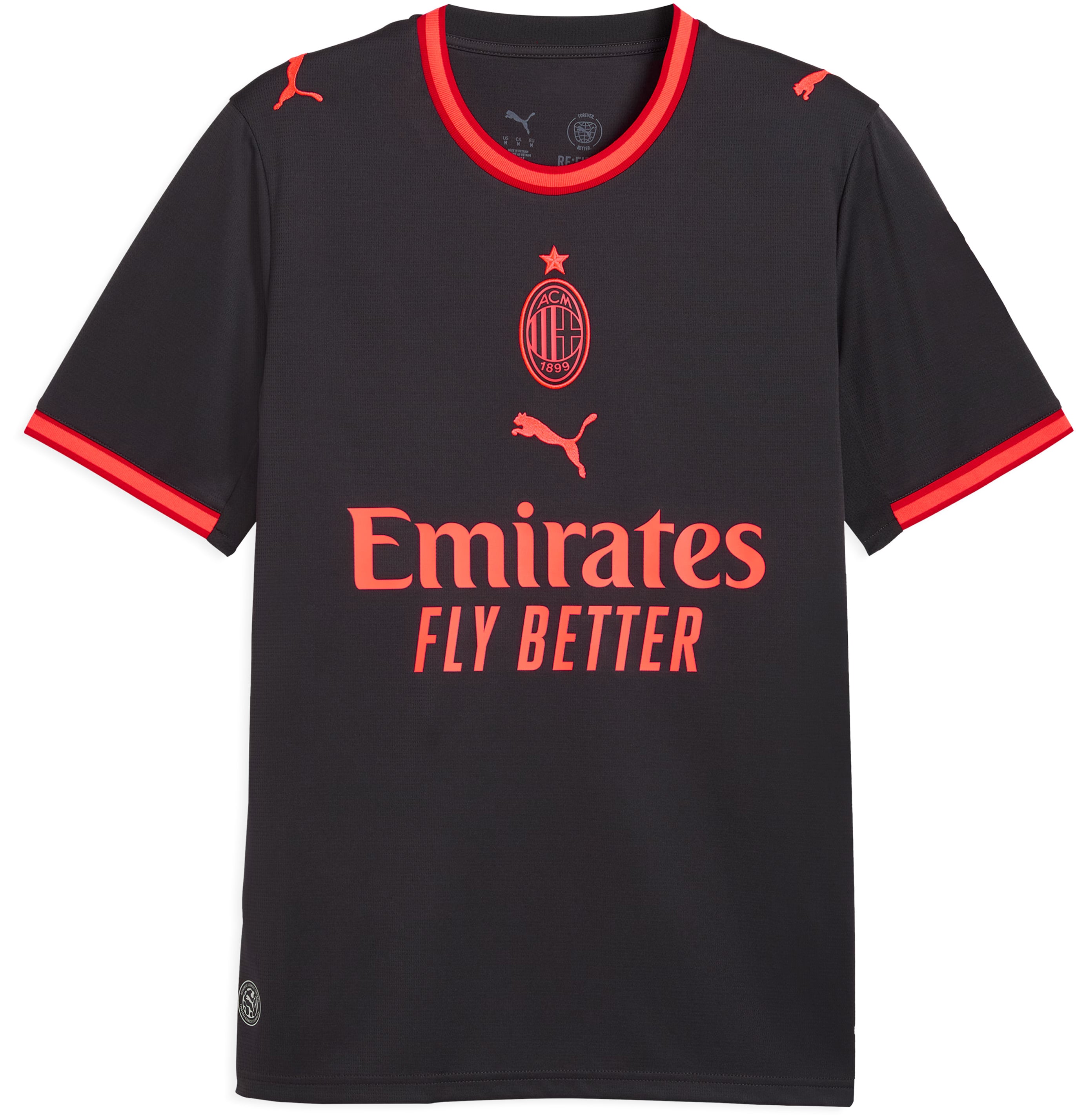 Youth Puma  White AC Milan 2026/27 Away Replica Jersey