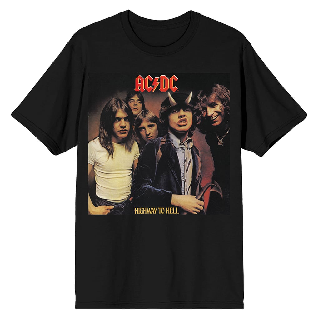 Unisex Black AC/DC Highway to Hell T-Shirt