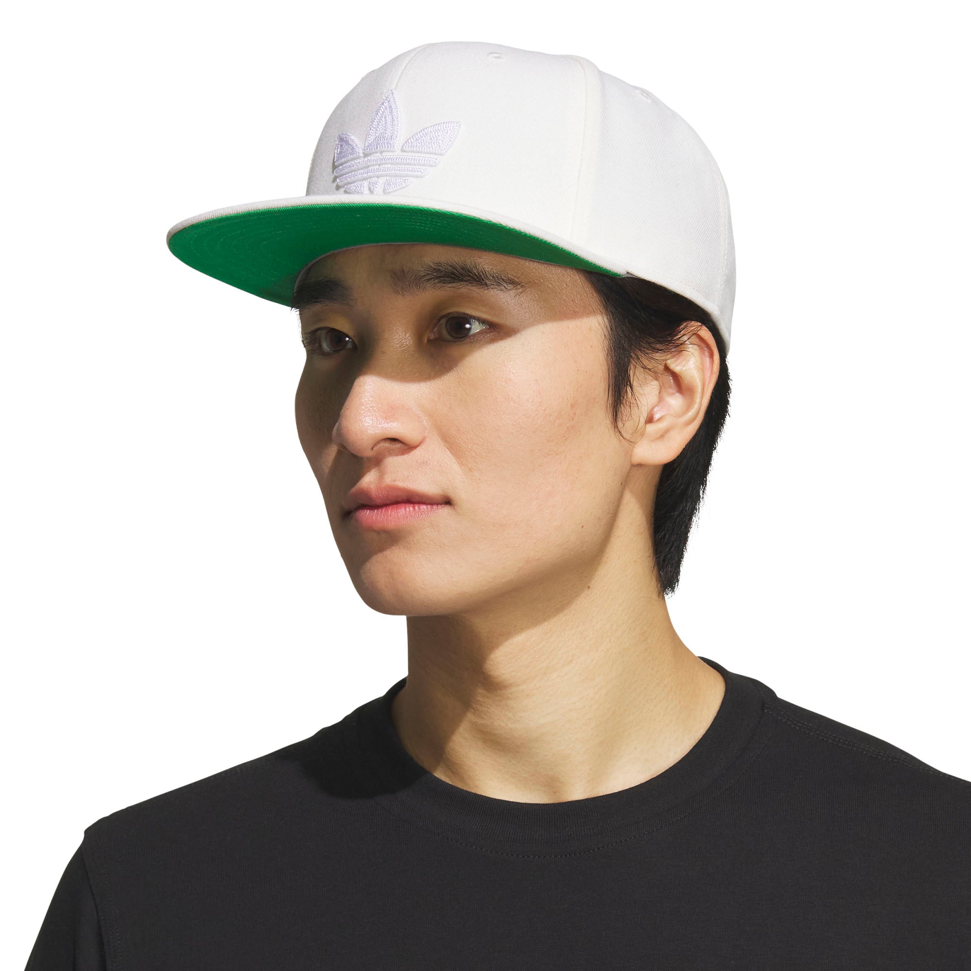 Casquette snapback adidas Originals Trefoil Chain 2.0 crème pour homme