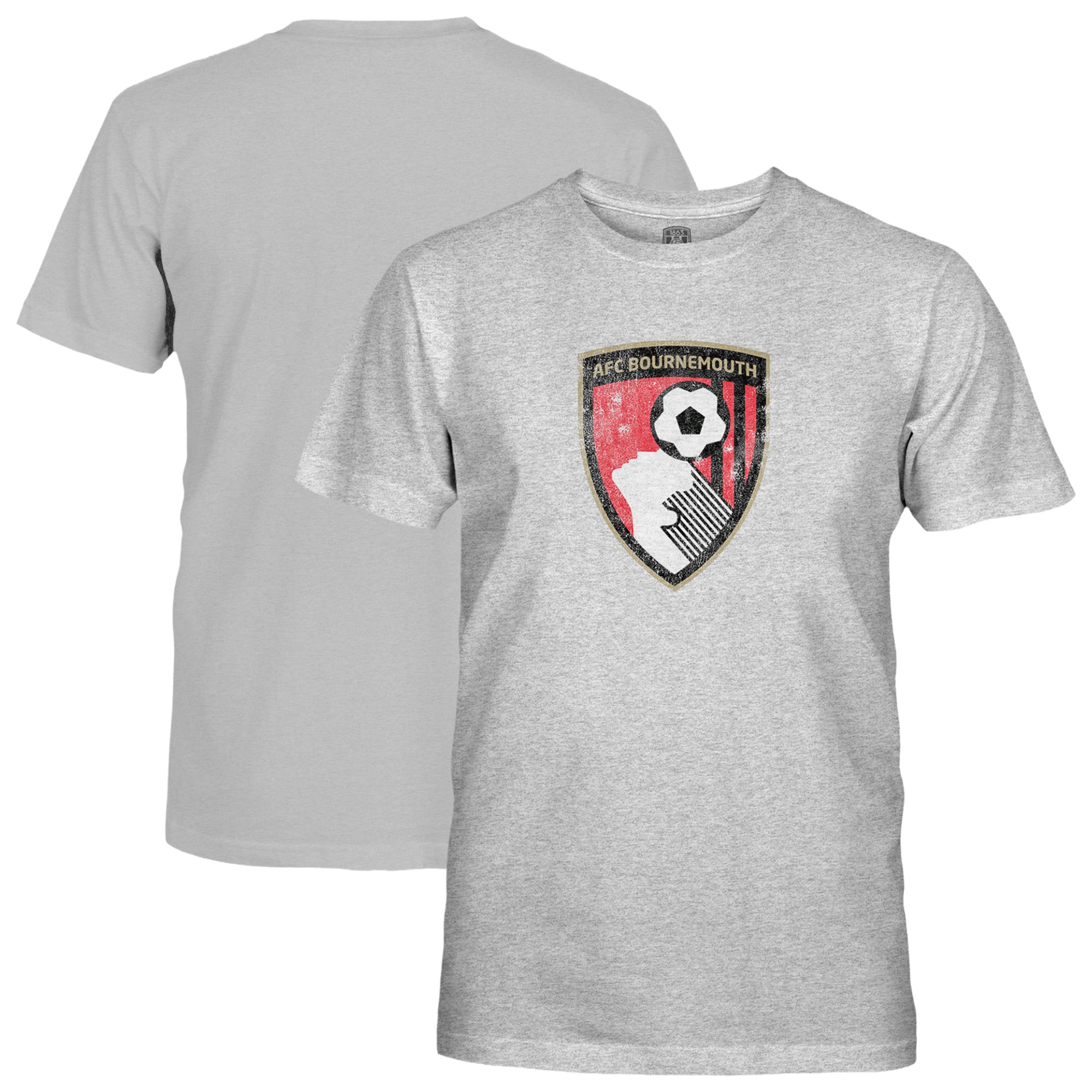 AFC Bournemouth 1863FC Youth Color Badge T-Shirt - Gray