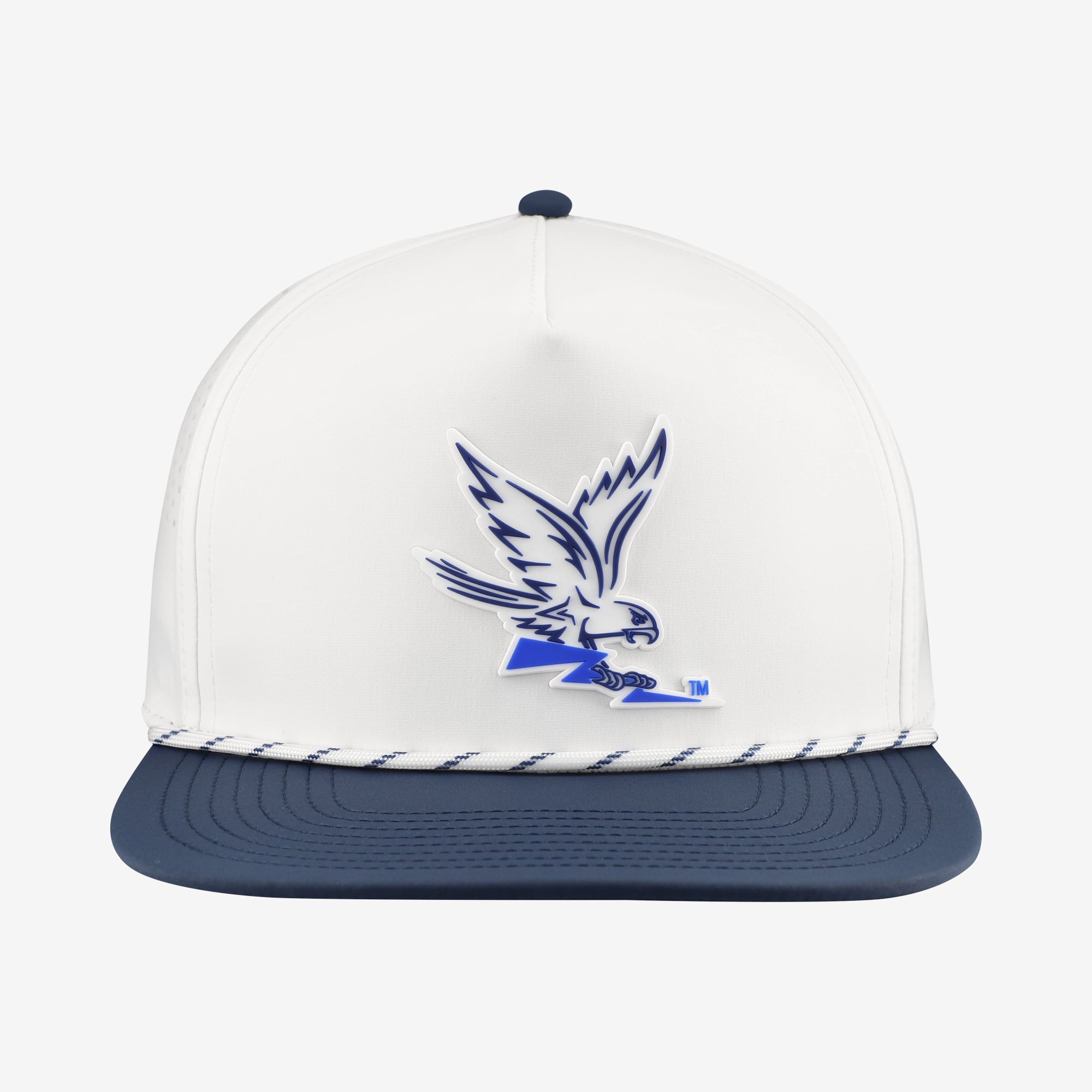 Men's Branded Bills White/Navy Air Force Falcons Classic Adjustable Rope Hat