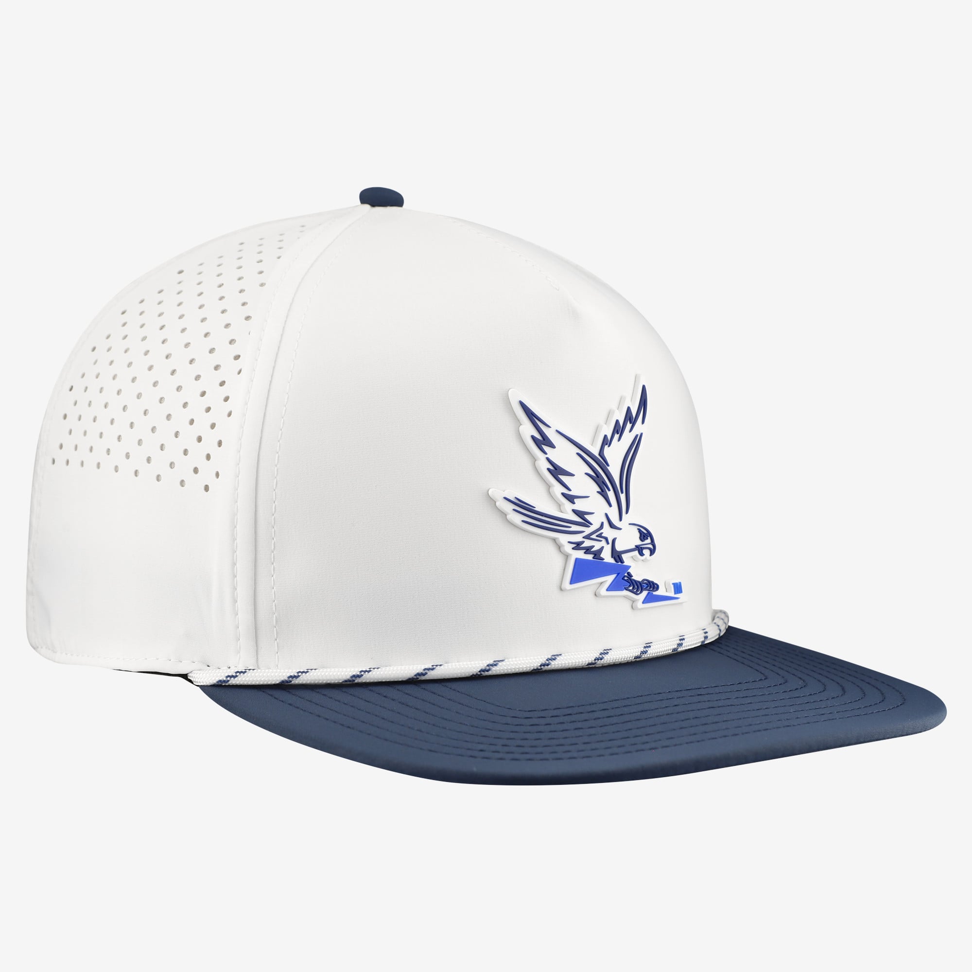 Men's Branded Bills White/Navy Air Force Falcons Classic Adjustable Rope Hat