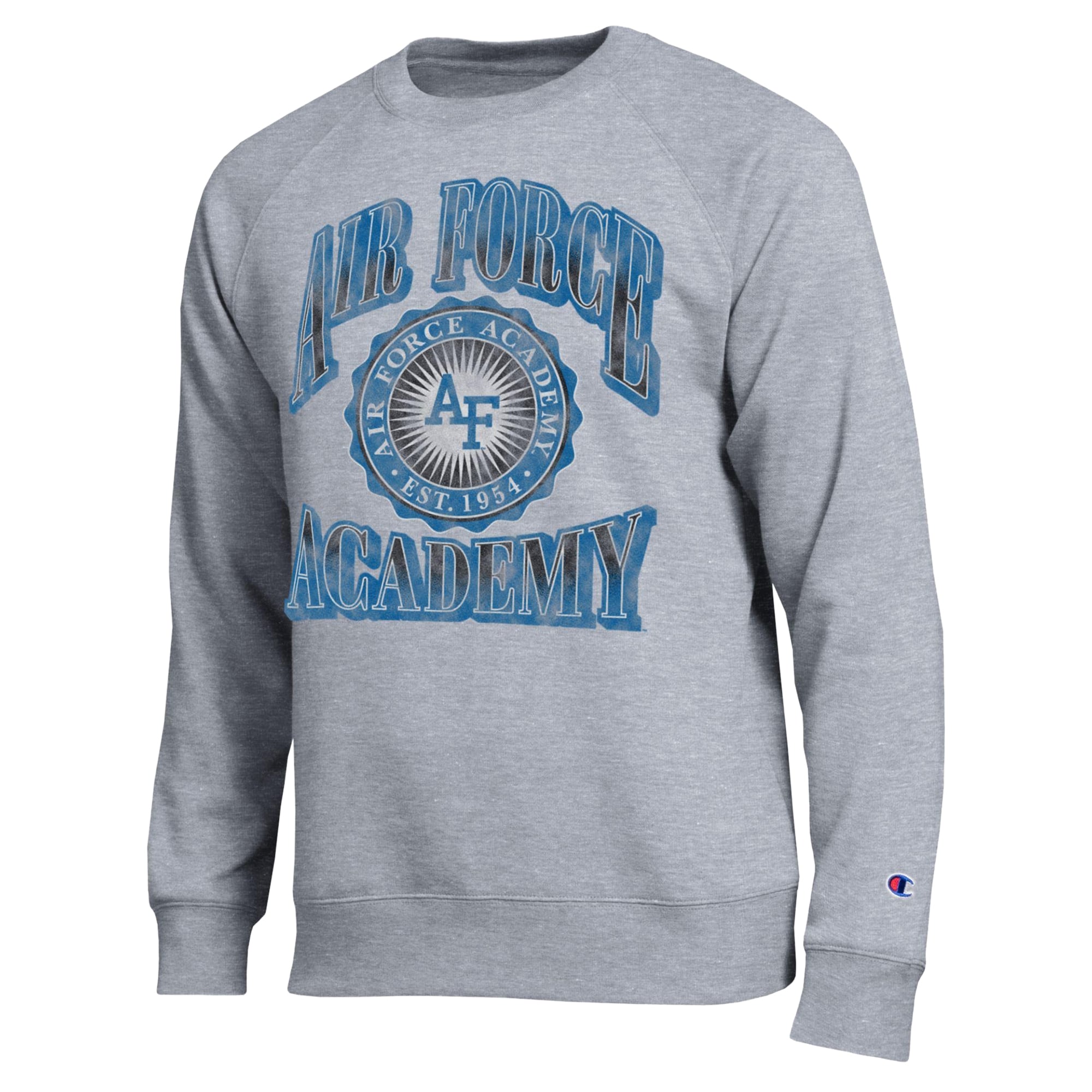 Men's Champion Heather Gray Air Force Falcons All-Star Sweatshirt
