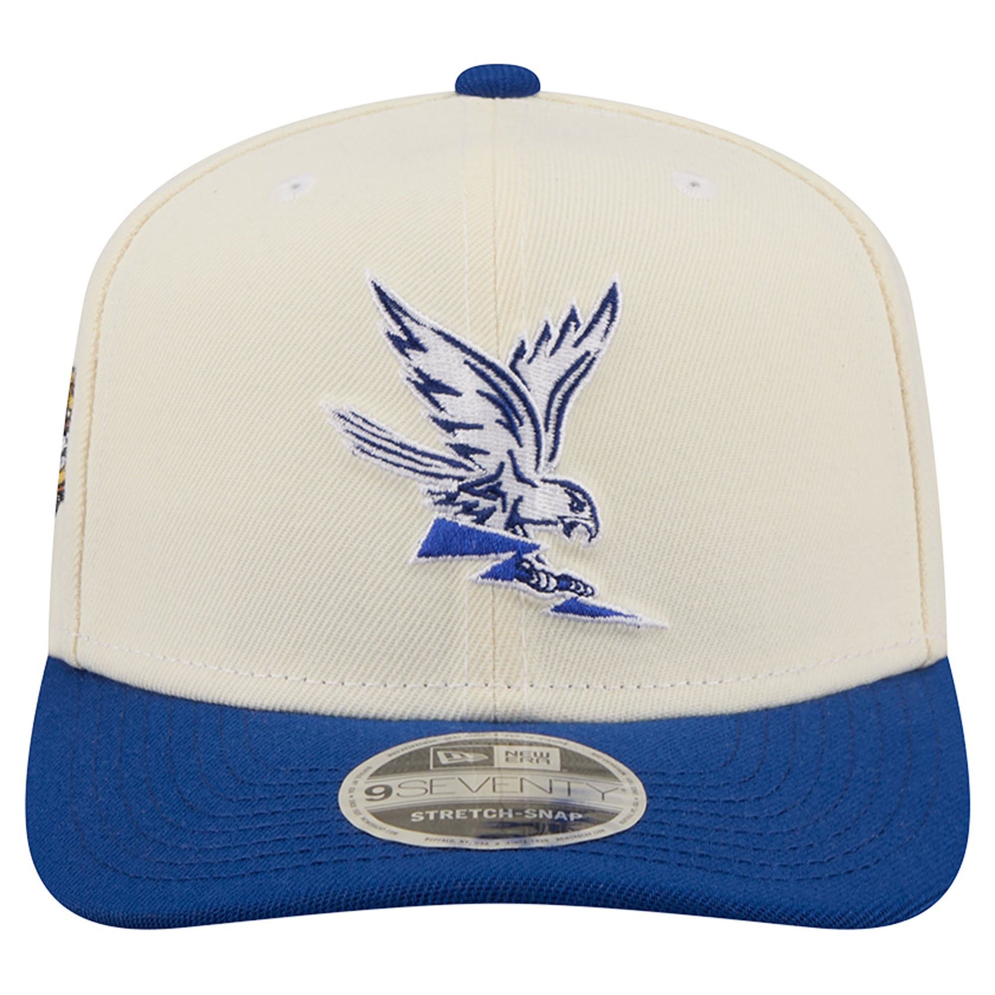 Men's New Era Cream/Royal Air Force Falcons America's 250th 9SEVENTY Adjustable Hat