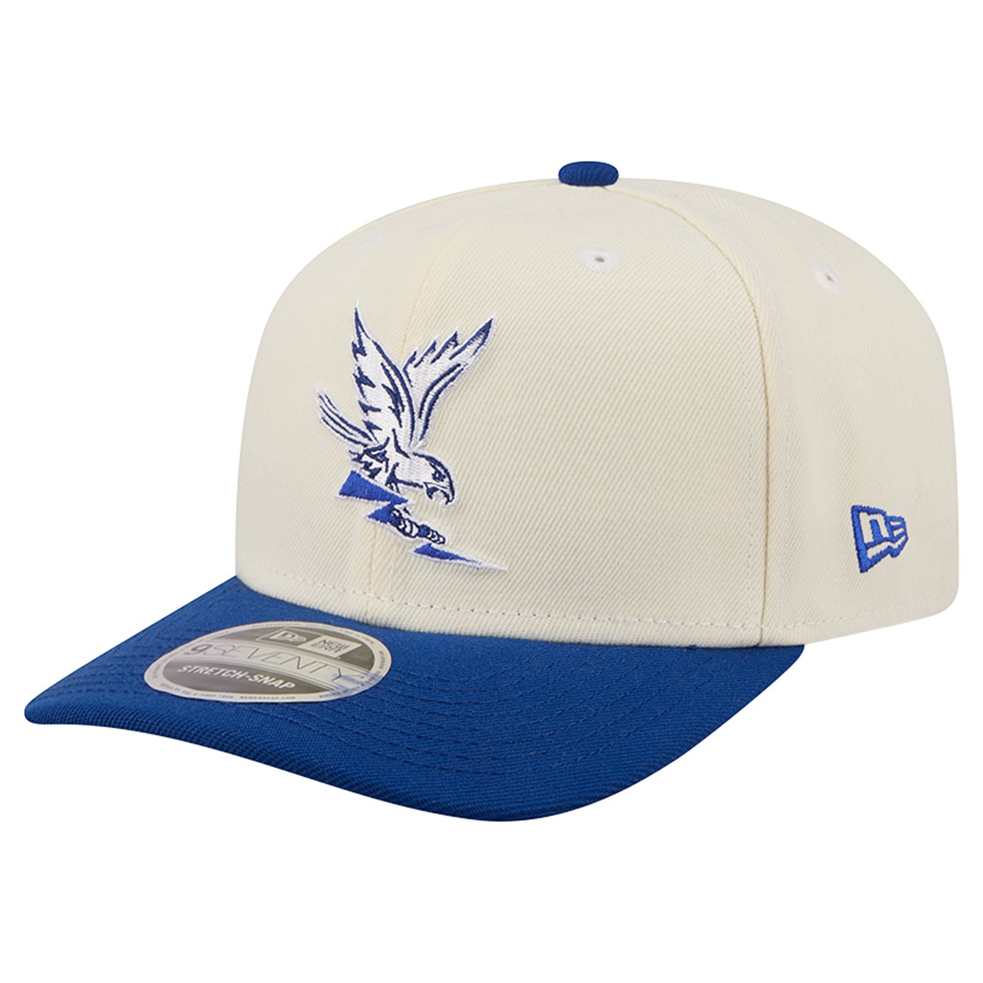 Men's New Era Cream/Royal Air Force Falcons America's 250th 9SEVENTY Adjustable Hat