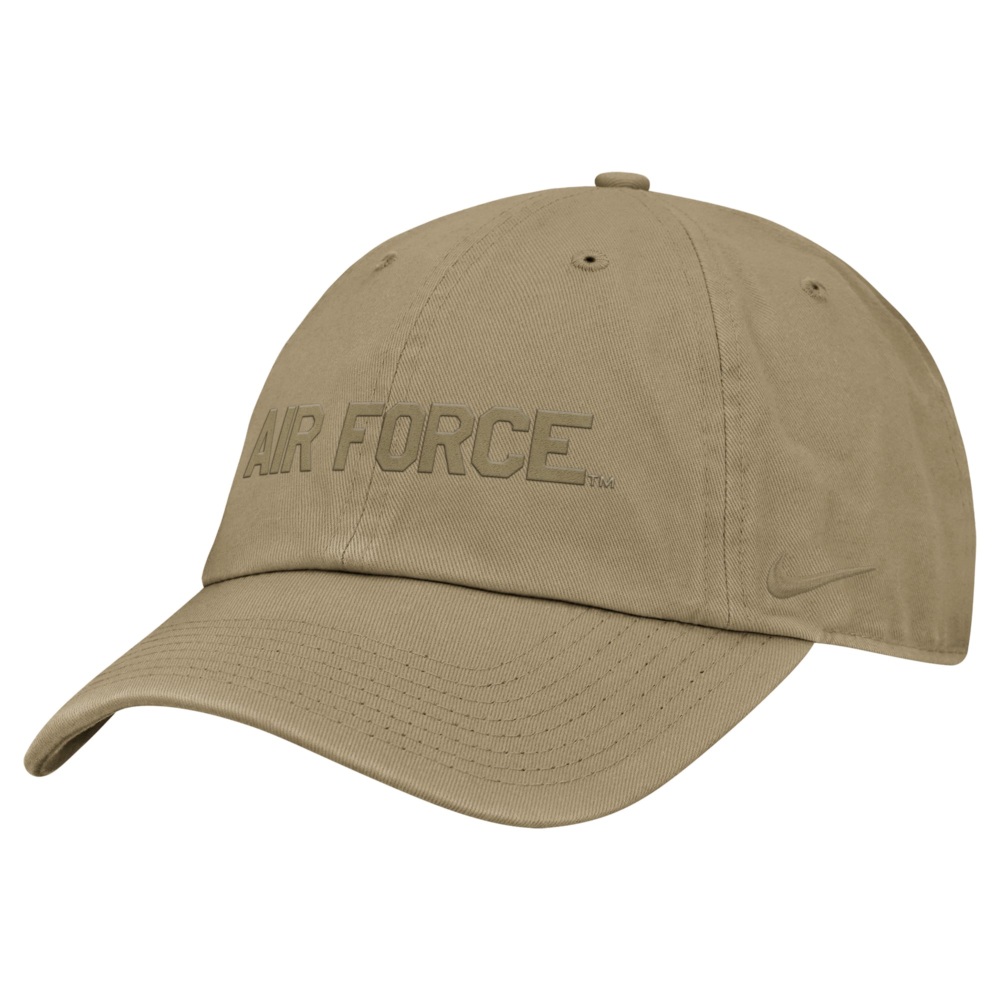 Men's Nike Beige Air Force Falcons Club Dri-FIT Adjustable Hat
