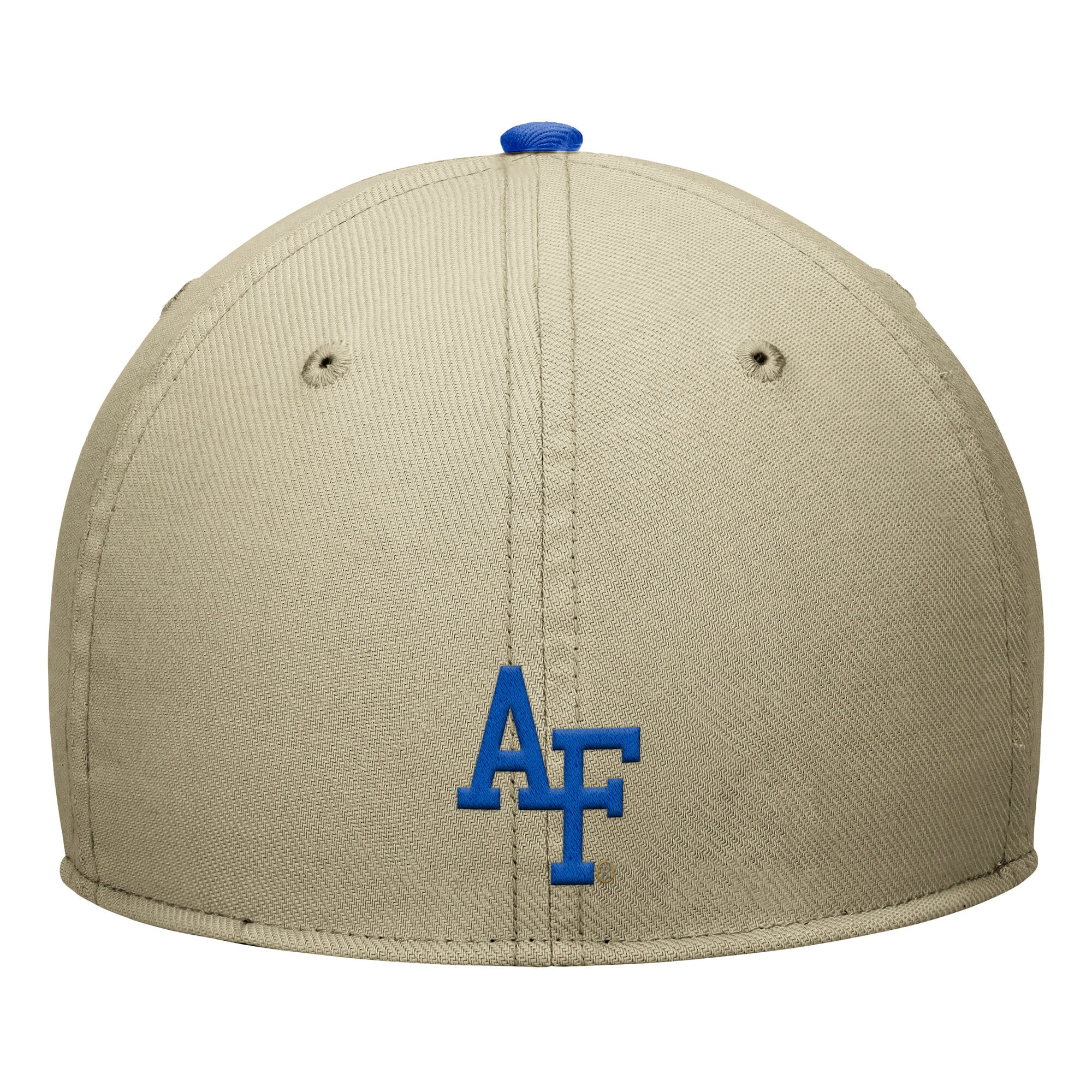 Men's Nike Beige/Royal Air Force Falcons Dri-FIT SwooshFlex Hat
