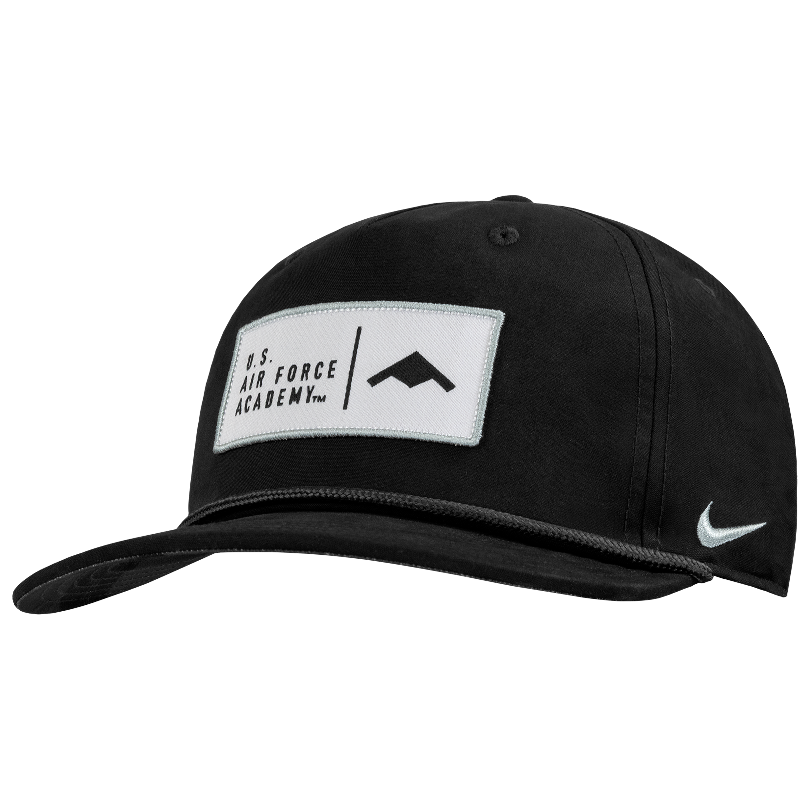 Men's Nike Black Air Force Falcons 2026 Rivalry Collection Rope Adjustable Hat